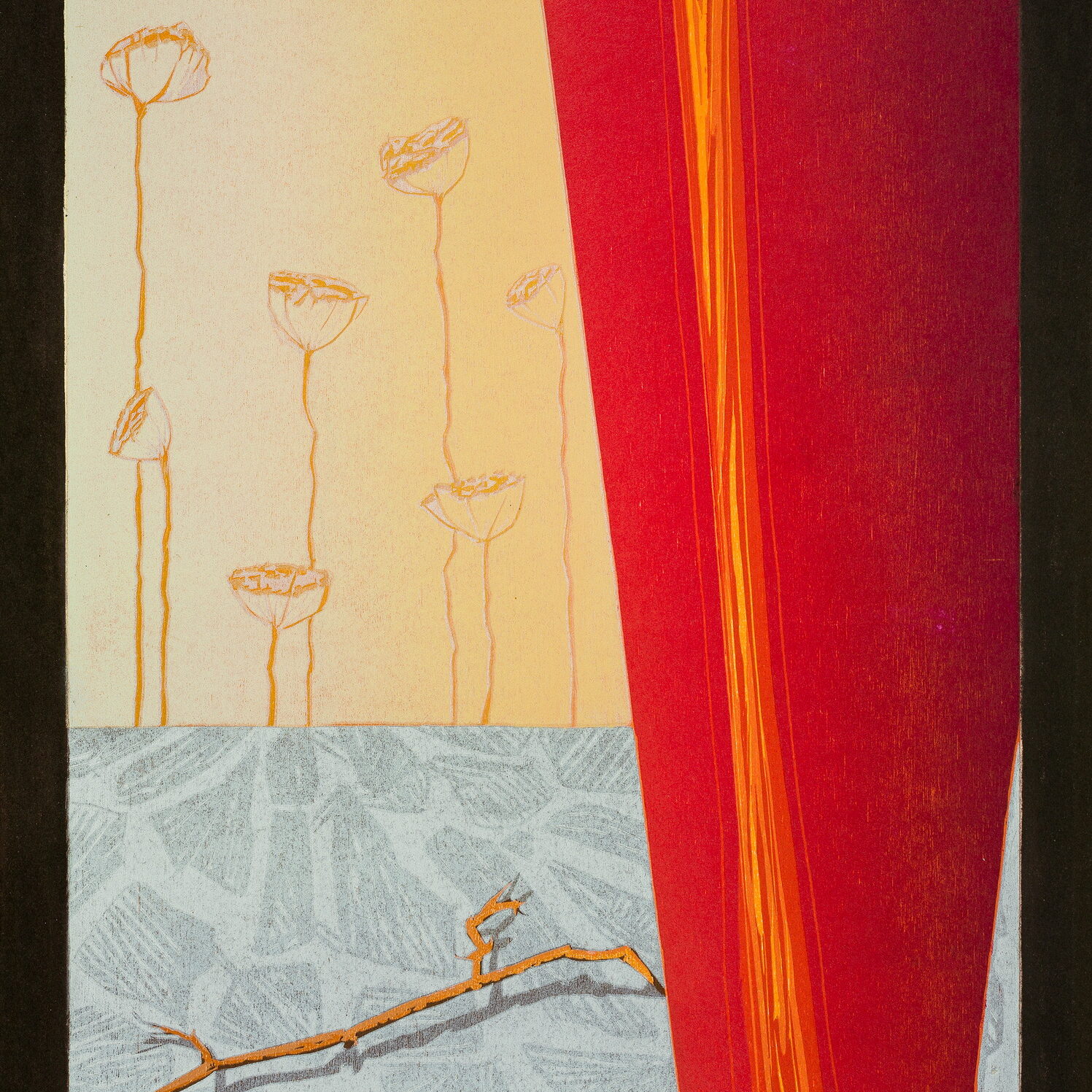 Antje Veldstra, serie Natura morte, Butterflies and wheels, 2010, 40 x 30 cm